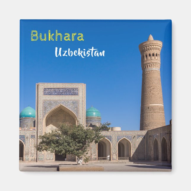 Aimant Bukhara, Ouzbékistan - Po-i-Kalyan (Devant)