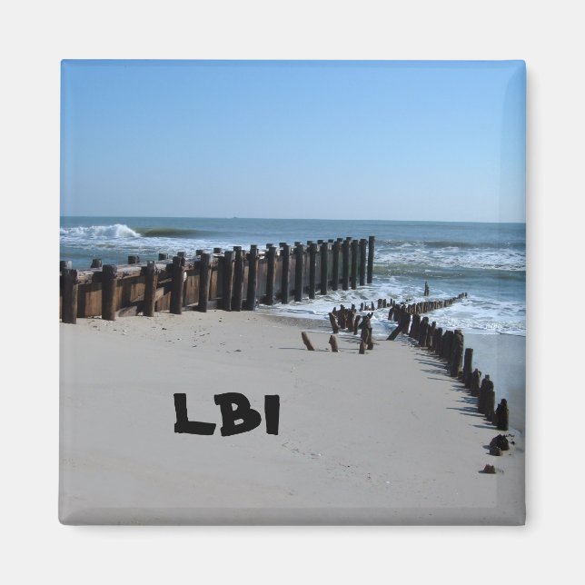Aimant Bulkhead rustique sur la plage (Devant)