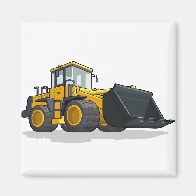 Aimant Bulldozer (Devant)