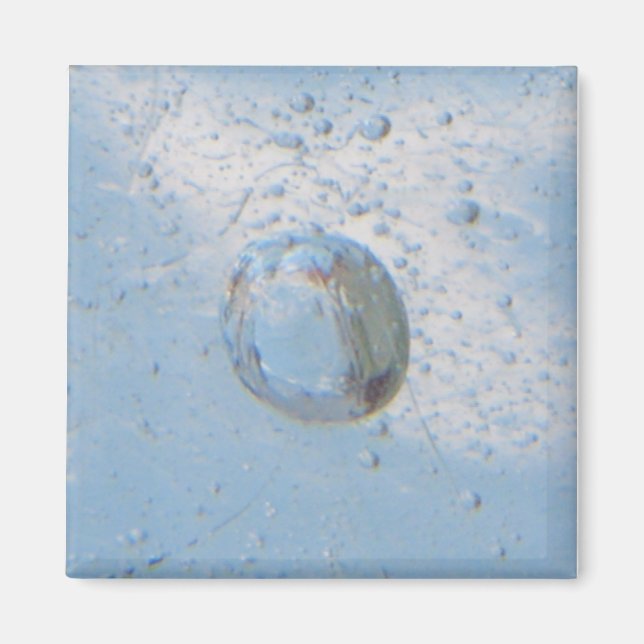 AIMANT BULLE BLEU (Devant)