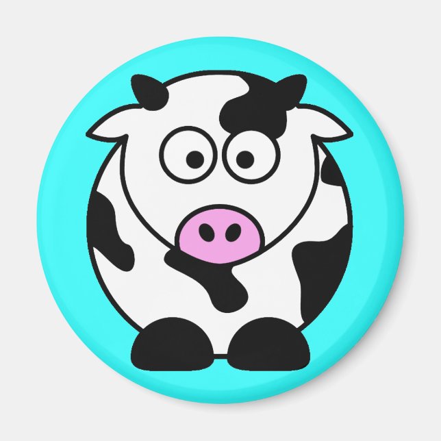 AIMANT BULLE DE VACHE CUTE (Devant)