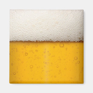 Aimant Bulles de bière - Gros plan