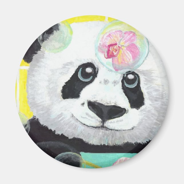 Aimant Bulles de Panda (Devant)