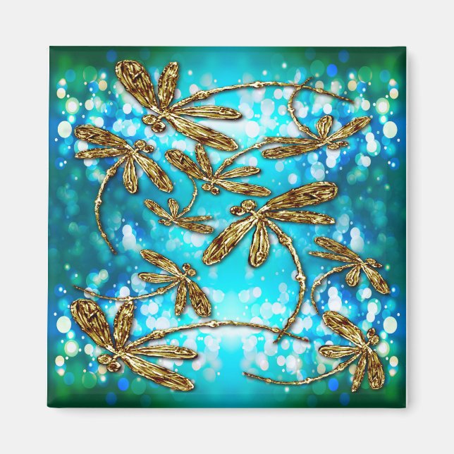 Aimant Bulles Flit Dragonfly (Devant)