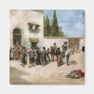 Aimant Bullfighters preparing for the Fight