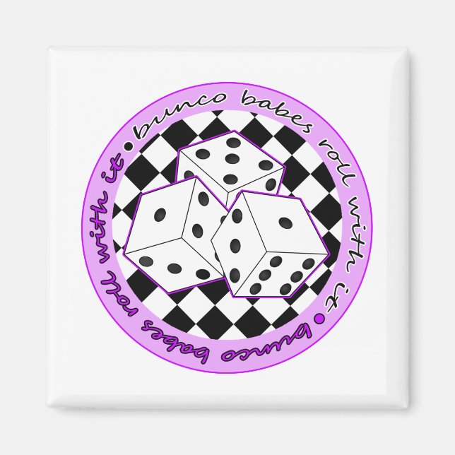 Aimant Bunco Baby Roll with It - Violet (Devant)