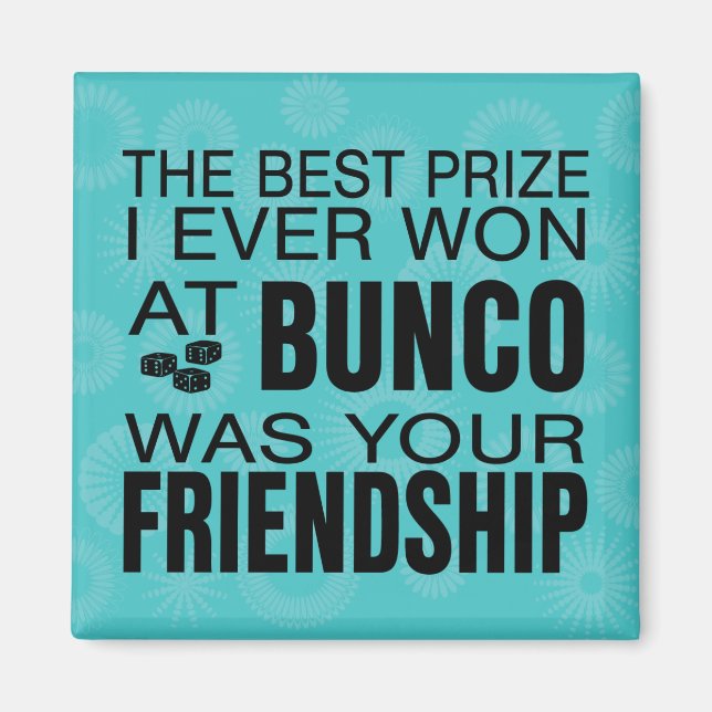 Aimant Bunco Dice Friendship Meilleur prix (Devant)