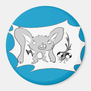 Aimant Bunny a besoin d'aimant pour manger