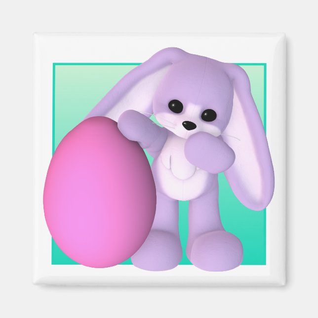 Aimant Bunny de Pâques (Devant)
