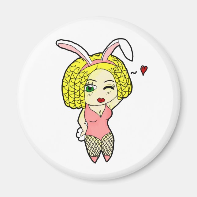 Aimant Bunny Girl (Devant)