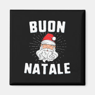 Aimant Buon natale christmasitaly italien père Noël babbo