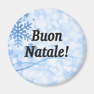 Aimant Buon Natale ! Joyeux Noël en italien bf