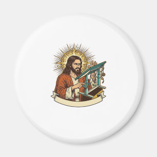 Aimant Bureau debout Jésus cassé bloqué à mi-chemin Humou