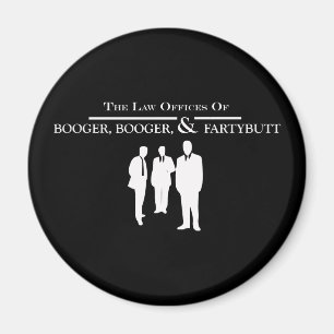 Aimant Bureaux de droit Booger Booger et Fartybutt