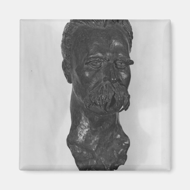 Aimant Buste de Friedrich Nietzsche allemand (Devant)