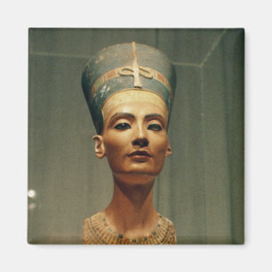 Aimant Buste de la Reine Nefertiti, vue de face