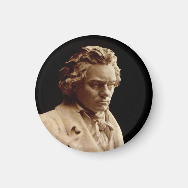 Aimant Buste de Ludwig van Beethoven (Devant)