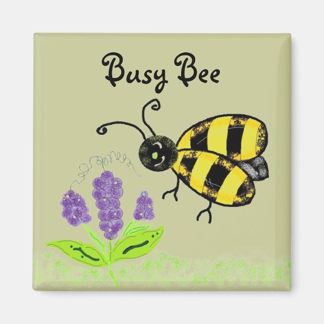 Aimant Busy Bee (Devant)