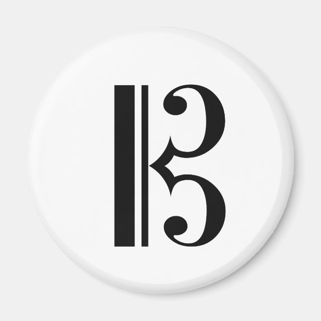 Aimant C-Clef (Devant)