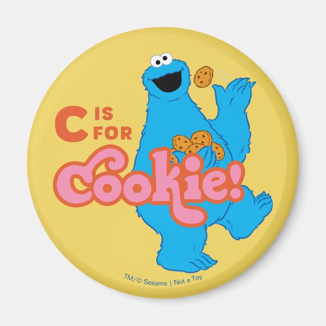 Aimant C est pour Cookie (Devant)
