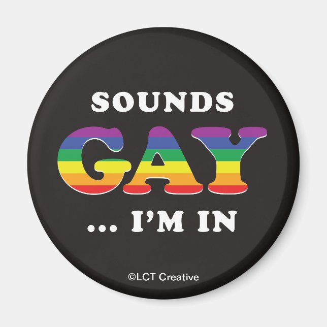 Aimant Ça Semble Gay... Je suis dans (Devant)