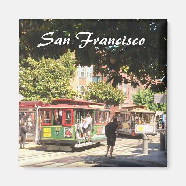 Aimant Câbles San Francisco (Devant)