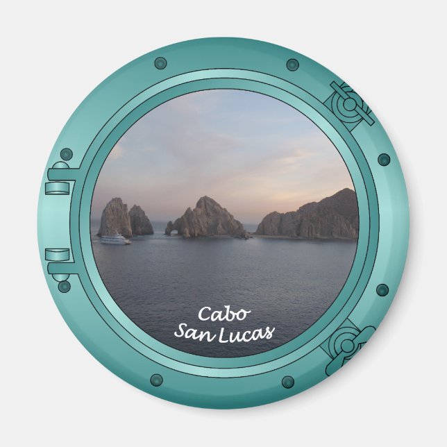 Aimant Cabo au coucher du soleil (Devant)