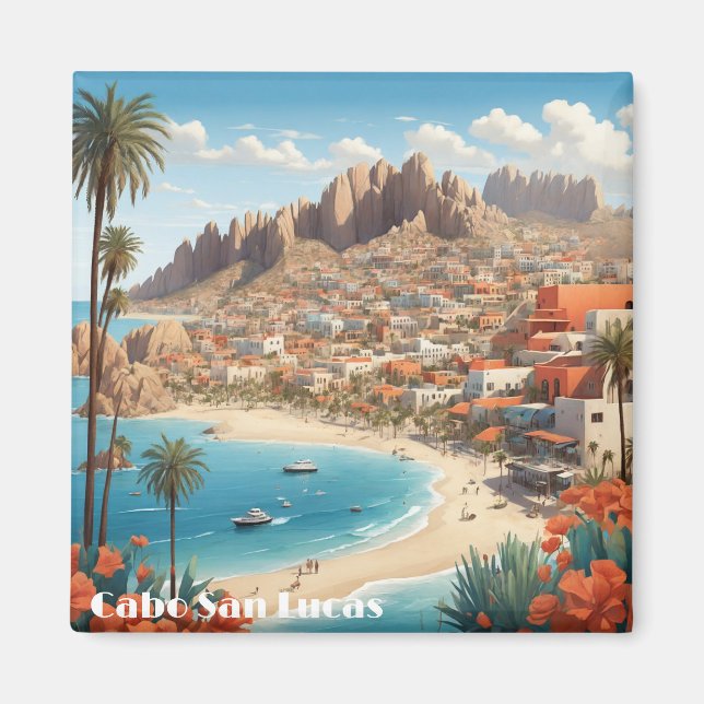 Aimant Cabo San Lucas Mexique Beach Ocean Trip (Devant)