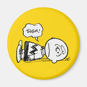 Aimant cacahuètes   Charlie Brown est en panne
