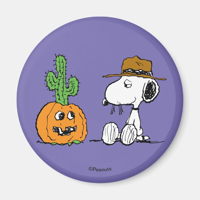 Aimant cacahuètes | Halloween du désert de Spike (Devant)