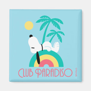 Aimant cacahuètes   Snoopy Deco Dreams Club Paradiso