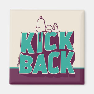 Aimant cacahuètes   Snoopy Kickback