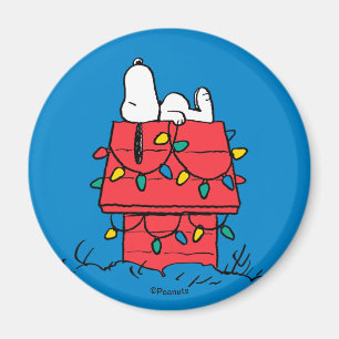 Aimant cacahuètes   Snoopy's Dog House With Lights