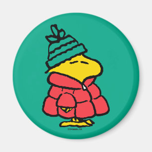 Aimant cacahuètes   Veste d'hiver de Woodstock Puffy