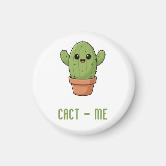 Aimant Cact-Us Cadeau drôle de couple de cactus pour anni