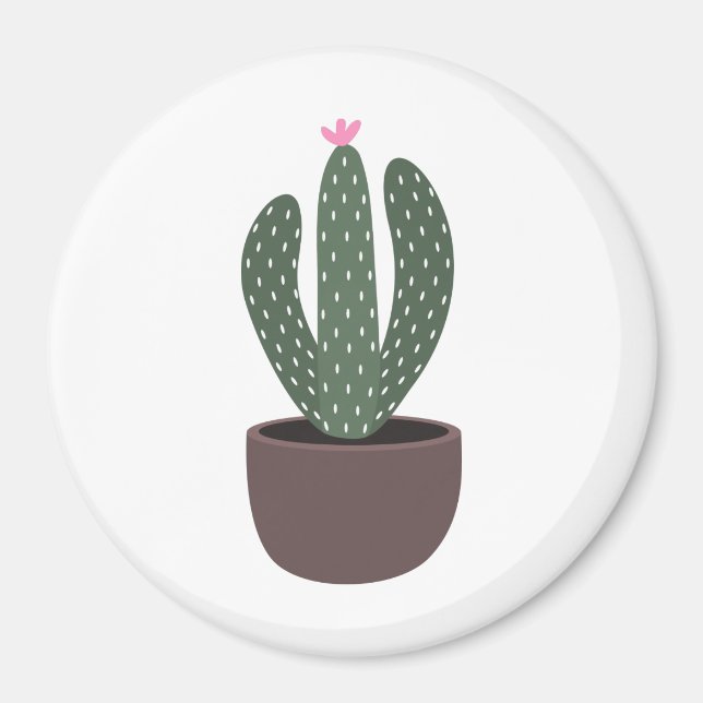 Aimant Cactus en pot (Devant)
