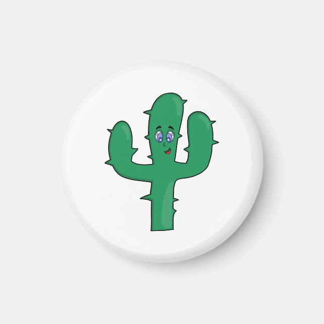 Aimant Cactus souriant (Devant)