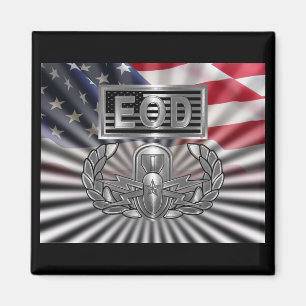 Aimant Cadeau commémoratif «EOD senior»