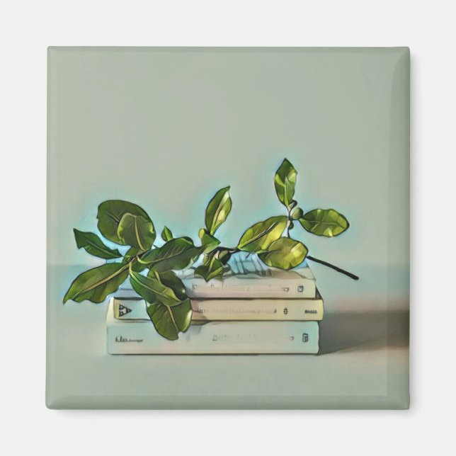 Aimant Cadeau d'anniversaire du bibliothécaire (Devant)