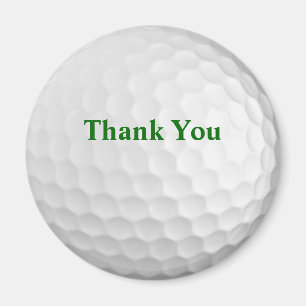 Aimant Cadeau de golf Merci