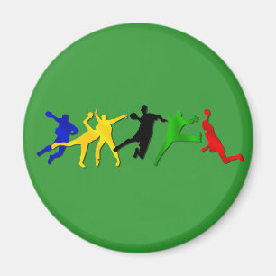 Aimant Cadeau de handball pour des joueurs et des fans de