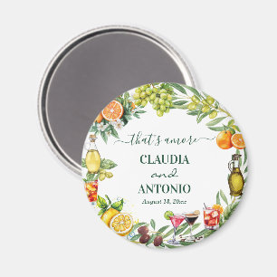 Aimant Cadeau de mariage italien That's Amore Citrus
