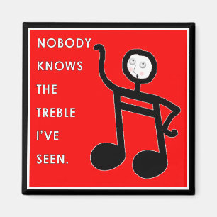 Aimant Cadeau de musique Lover
