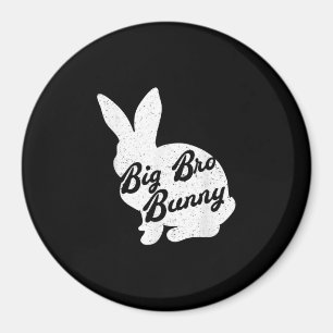 Aimant Cadeau de Pâques pour grand frère lapin à frère