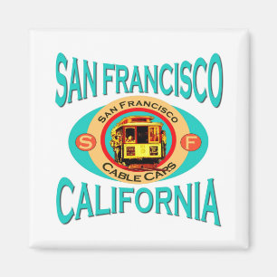 Aimant Cadeau de San Francisco la Californie