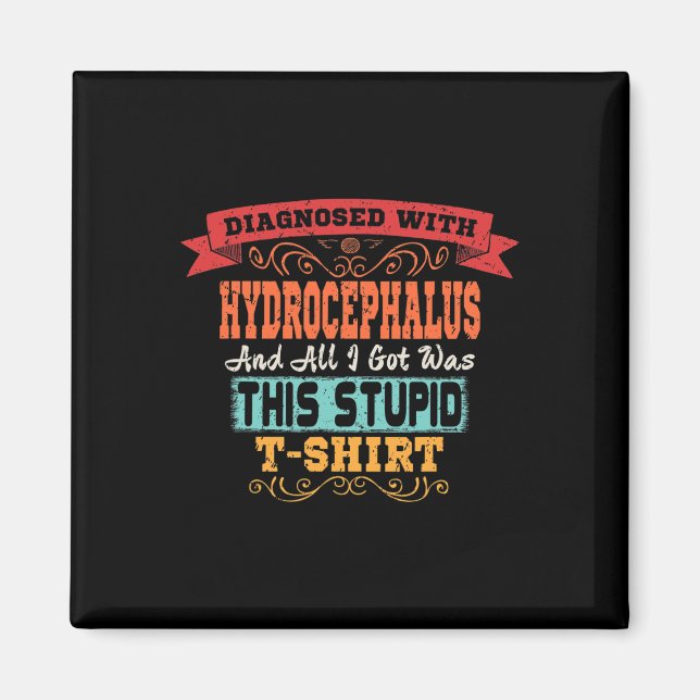 Aimant Cadeau de sensibilisation amusant (Devant)