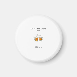 Aimant Cadeau irlandais, à votre santé, Slainte, cadeau d