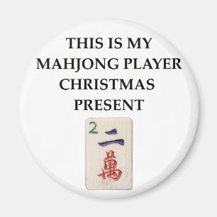 Aimant cadeau mahjong