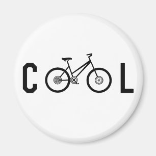 Aimant Cadeau minimaliste Cool vélo vélo vélo vélo cadeau