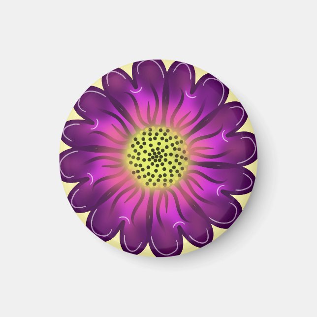 Aimant Cadeau personnalisé Coussin Rond (Devant)